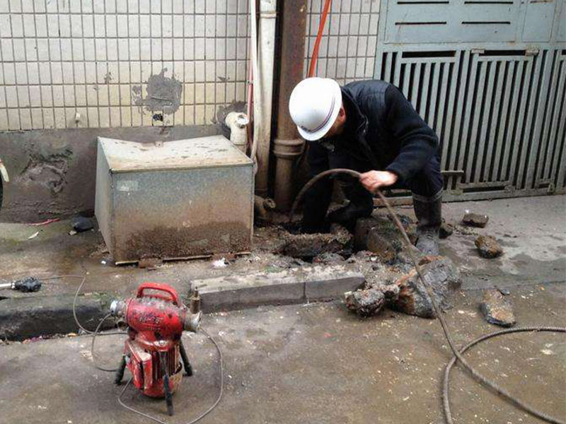 曲阳疏通下水道-洗菜池疏通