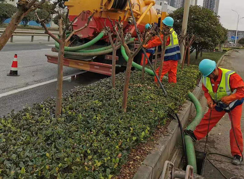 曲阳市政管道清淤